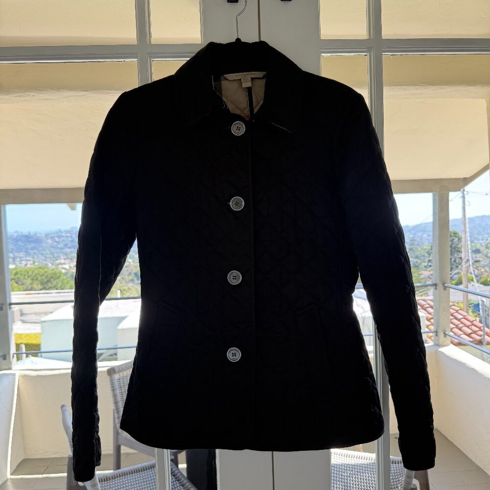 Burberry Quilted Car Coat